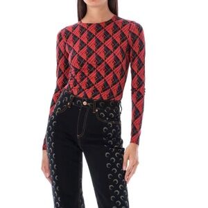 Marine Serre Moon Diamond Top & Pant Set